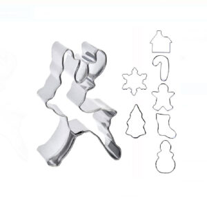 Forme metalice model de Craciun - 8 buc