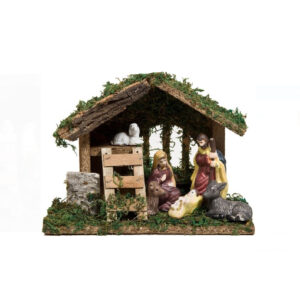 Decoratiune de Craciun iesle 21x9x16 cm - 6 figurine
