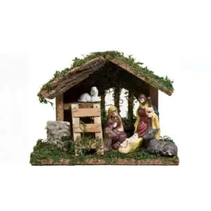 Decoratiune de Craciun iesle 21x9x16 cm - 6 figurine