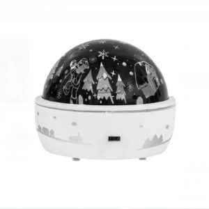 Proiector LED decorativ pentru camera model de Craciun 16.5x14 cm