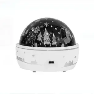 Proiector LED decorativ pentru camera model de Craciun 16.5x14 cm