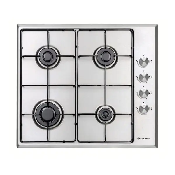 Plita gaz Pyramis PG60V 4G40 4002 Inox