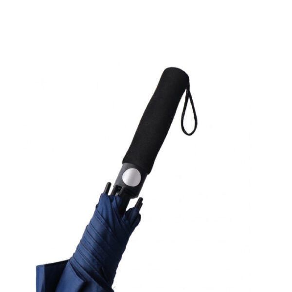 Umbrela de ploaie 95 cm visiniu/bleumarin - imagine 3