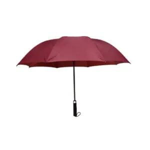Umbrela de ploaie 95 cm visiniu/bleumarin