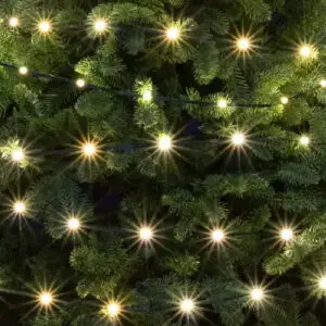 Ghirlanda DOT LED, 15 m, alb cald LED158DWW