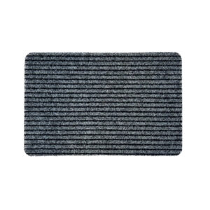 Covoras intrare -mocheta si cauciuc gri - 32M3 - 80x50 cm