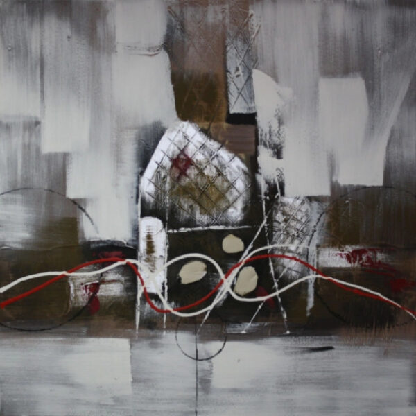 Tablou Tribal fire 80x80 cm