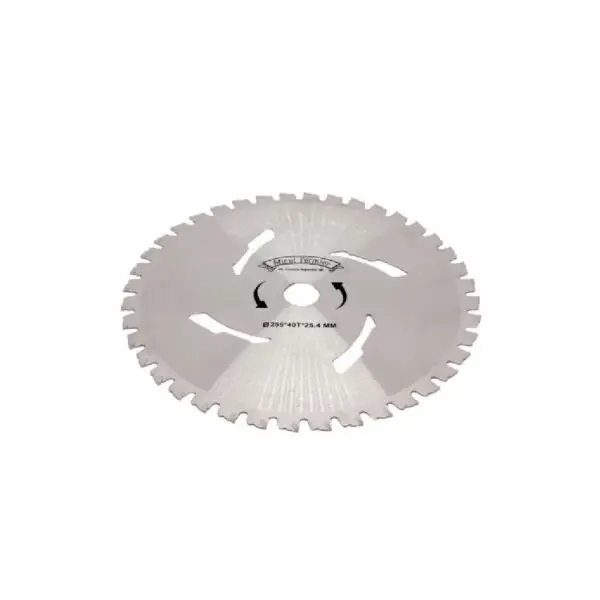 Disc taiere arbusti cu Vidia Ø255 40T 25,4 mm GF-1521