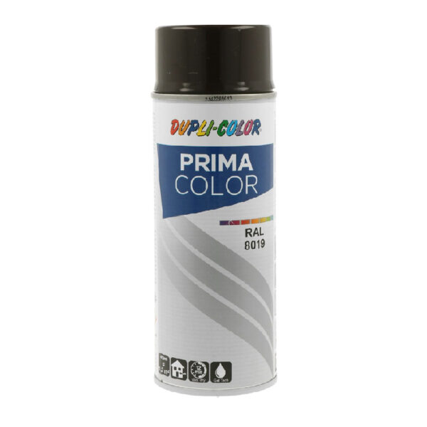 Vopsea spray acrilică Prima Color RAL8019 maro gri, 400ml