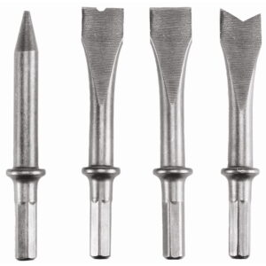 Set 4 dalti pentru aer comprimat Einhell