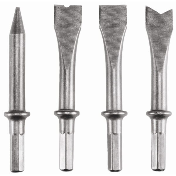 Set 4 dalti pentru aer comprimat Einhell