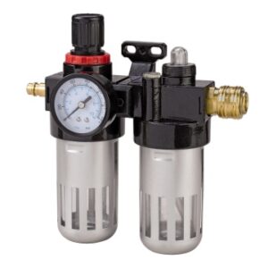 Reducator combi presiune R3/8" cu filtru/ulei pt BT-AC pentru aer comprimat Einhell 4135000