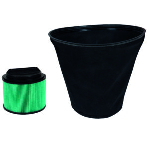 Sistem dublu de filtrare a prafului pentru aspirator umed/uscat (TE-VC 2230, TE-VC 2340 SA)