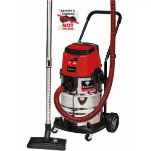 Aspirator fara cablu Einhell PXC TP-VC 36/30 S Auto-Solo, rezervor 30 l, 150 mbar, furtun 250 cm