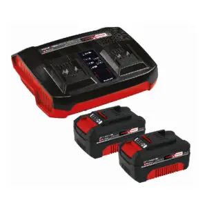 Set Starter kit 2x 4,0Ah Einhell Twincharger Kit, 900 W, timp incarcare 75 min 4512112