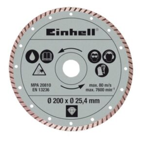 Disc diamantat 200x25,4 turbo - pentru RT-TC 520 U