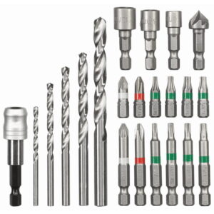 Set burghie 22 buc. cutie S Power Tools Einhell