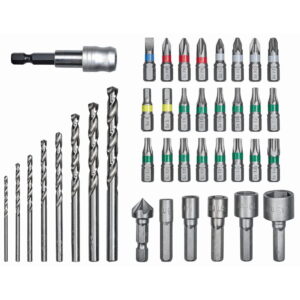 Set burghie 39 buc. cutie L Power Tools Einhell