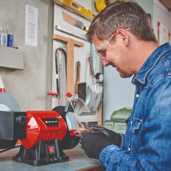 Polizorul de banc umed-uscat Einhell TC-WD 200/150 - imagine 2