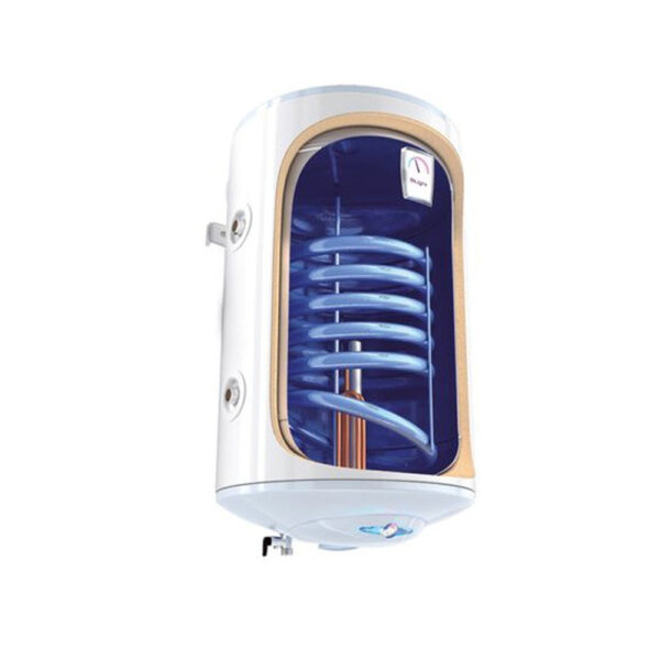 Boiler termoelectric cu serpentina Tesy BiLight 80L stanga