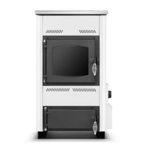 Soba tip centrala Temy ES 10 Kw alb