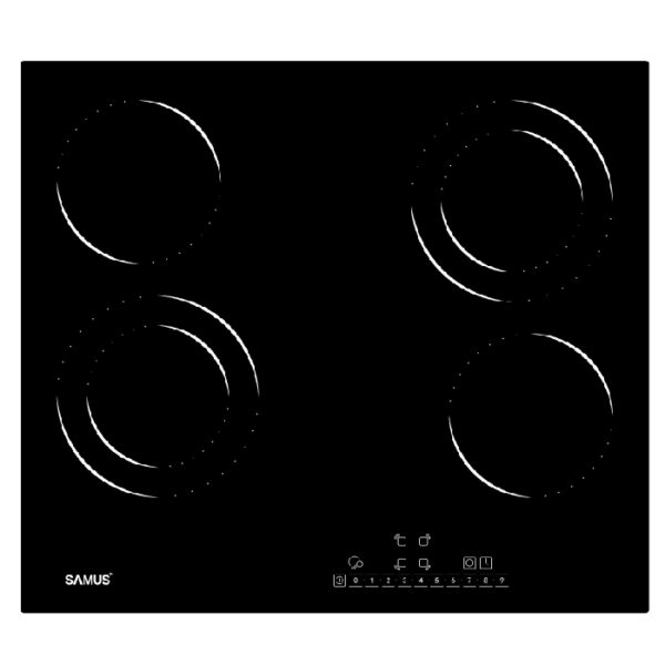 Plita incorporabila vitroceramica Samus PSVE-64BG6