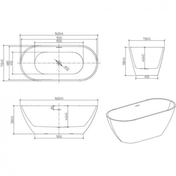 Cada acril Flora T1600 - imagine 3