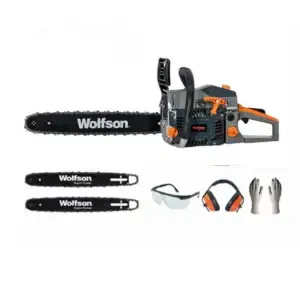 Drujba pe benzina WFS0011 STX-620, 3.5CP, 58CC, contine 2 lame, 2 lanturi, manusi, ochelari, casti