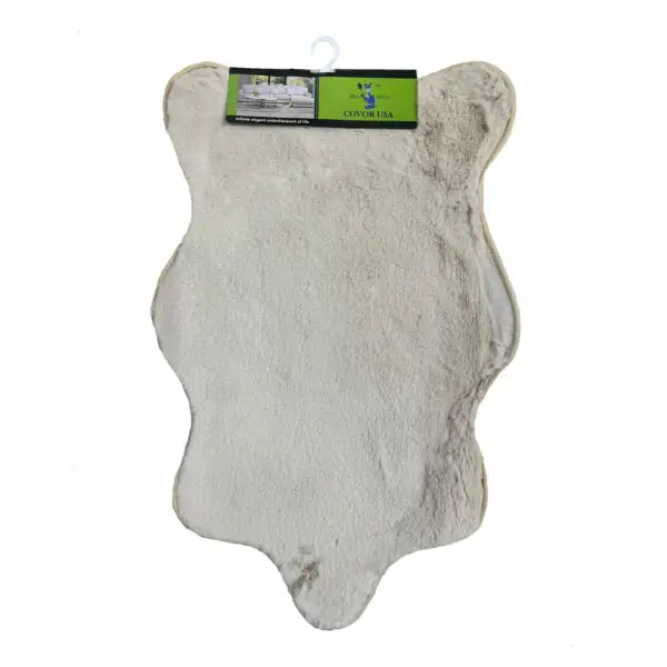 Covoras blana sintetica 60x90 cm - diferite culori - imagine 2