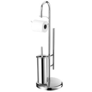 Set suport hartie igienica + perie WC AWD02070360