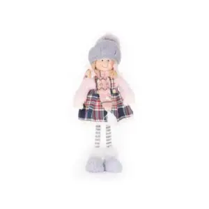 Decoratiune Craciun fetita 38 cm