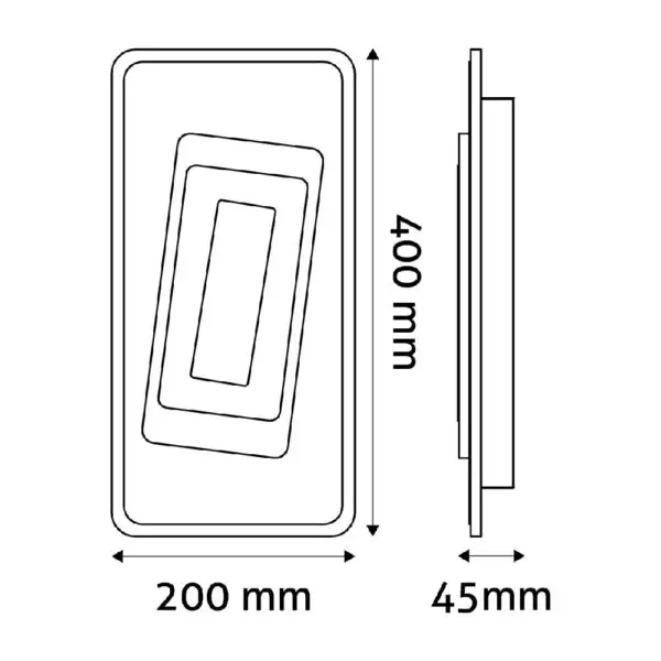 Plafoniera cu telecomanda RF Design Graham Avide - imagine 3