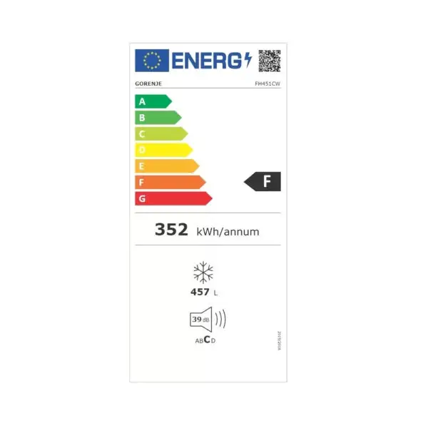 Lada frigorifica Gorenje FH451CW, 457 l - imagine 4