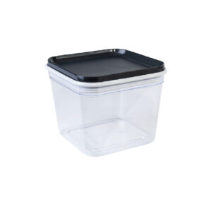 Recipient pentru produse "Fix" 0,6L. (transparent / granit) 169058