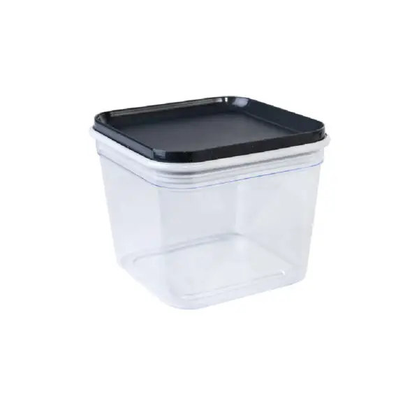 Recipient pentru produse "Fix" 0,6L. (transparent / granit) 169058
