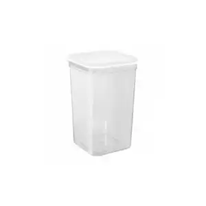 Recipient pentru produse "Fix" 1.3 L. (transparent /alb) 169058
