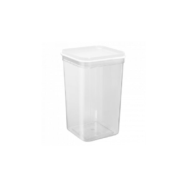 Recipient pentru produse "Fix" 1.3 L. (transparent /alb) 169058