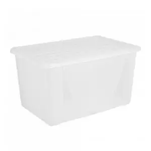 Cutie depozitare cu capac 40 L. (transparent)