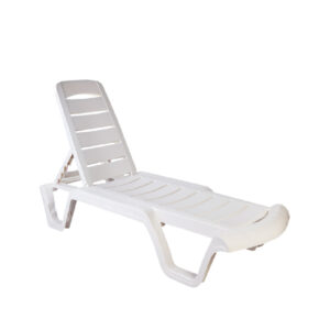 Sezlong Breeze alb