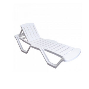 Sezlong "Comfort"alb