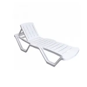 Sezlong "Comfort"alb