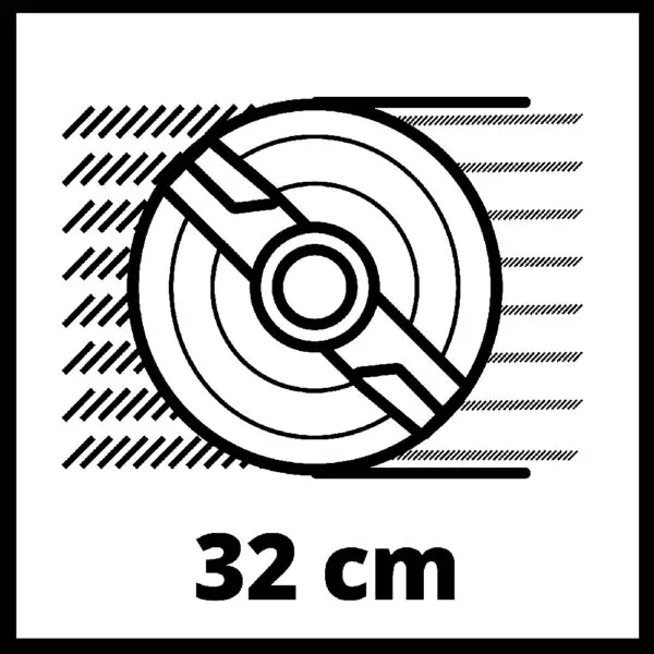 Masina de tuns iarba fara fir Einhell GE-CM 18/32 Li-Solo Einhell 3413256 - imagine 5