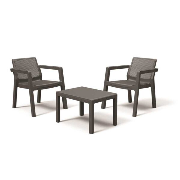 Set mobilier balcon graphite fara perne Keter Emily