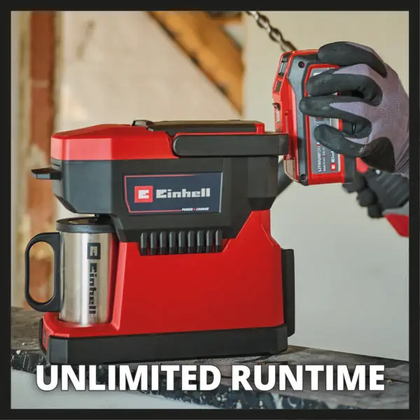 Cafetiera fara fir Einhell TE-CF 18 Li-Solo 4609990 - imagine 7