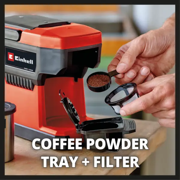 Cafetiera fara fir Einhell TE-CF 18 Li-Solo 4609990 - imagine 5
