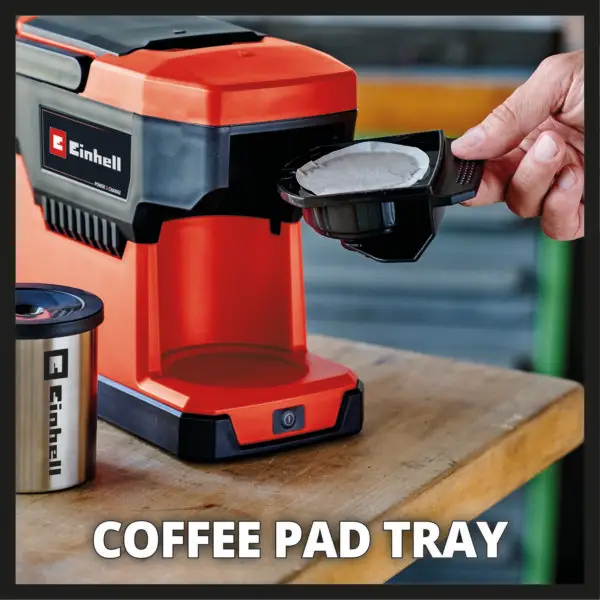 Cafetiera fara fir Einhell TE-CF 18 Li-Solo 4609990 - imagine 4