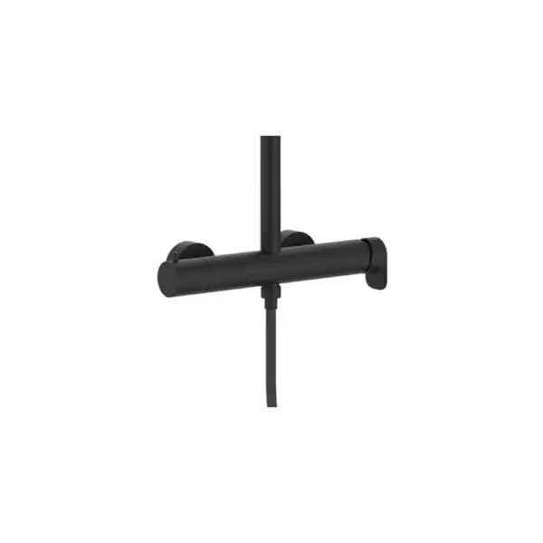 Coloana de dus rotunda negru mat A5A9A6ENB0 - imagine 3
