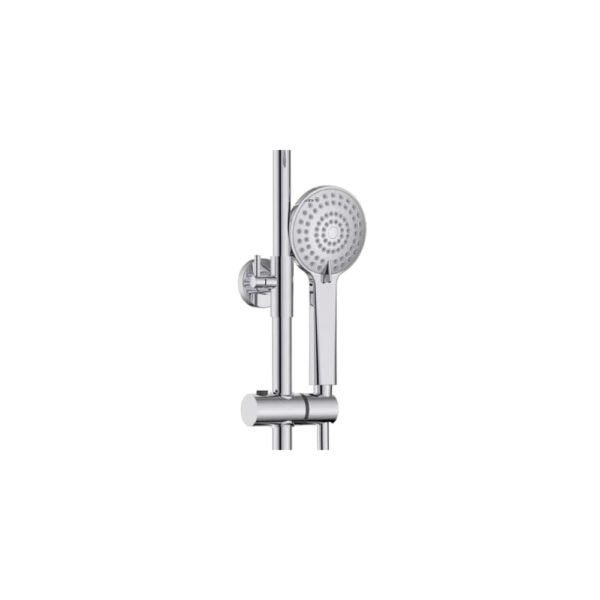 Coloana de dus monocomanda Vega Plus rotunda crome A5A9A6EC00 - imagine 4