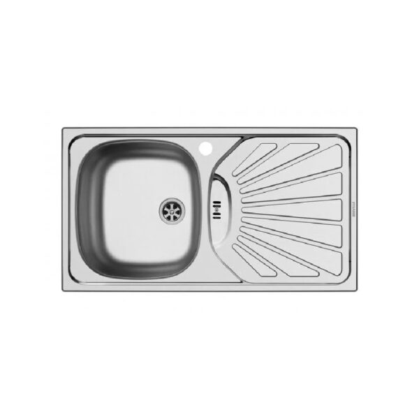 Chiuveta inox Pyramis ET78 1B1D