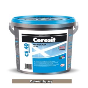Chit Ceresit CE40 aquastatic gresie si faianta 5 Kg - Cement Grey